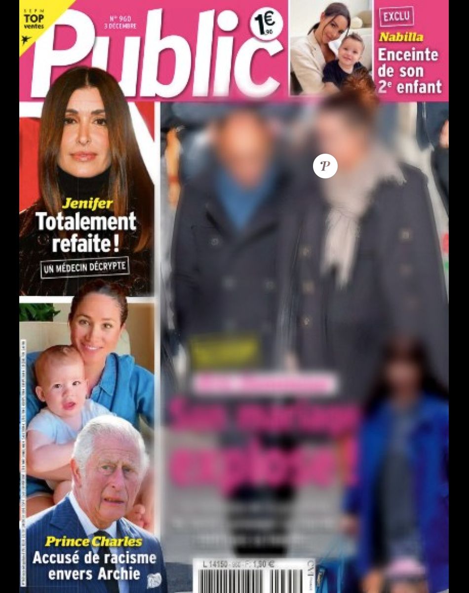 Couverture du magazine "Public" du 3 décembre 2021