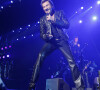 Exclusif - Johnny Hallyday en concert au POPB de Bercy a Paris - Jour 2 de la tournee "Born Rocker Tour". Le 15 juin 2013