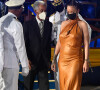 Garfield Sobers et Rihanna - Le prince Charles, prince de Galles assiste à la cérémonie d'investiture présidentielle en présence de Rihanna à Heroes Square à Bridgetown à la Barbade.