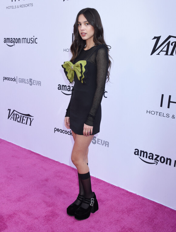 Olivia Rodrigo au photocall de la soirée Variety 2021 Music Hitmakers Brunch à Los Angeles le 4 décembre 2021. 