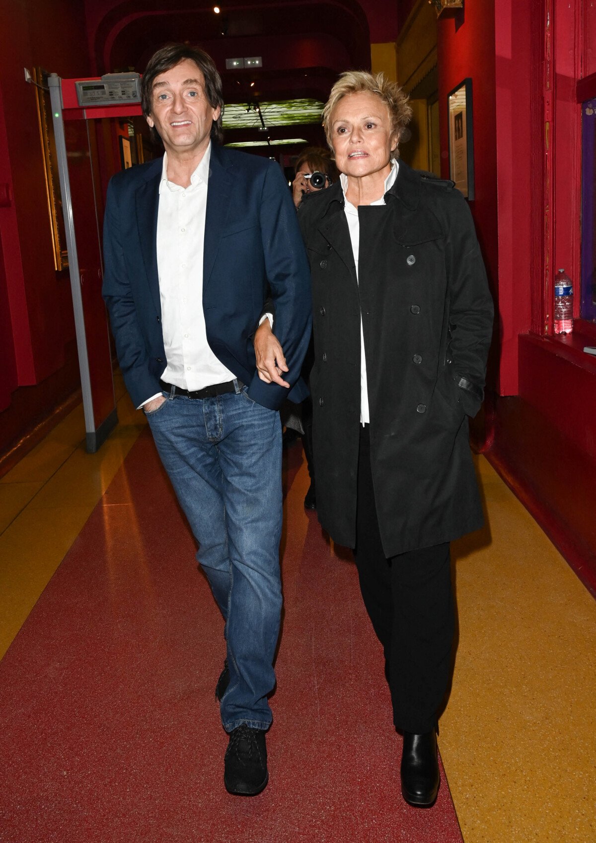 Photo : Pierre Palmade Et Muriel Robin - Inauguration De La Statue De ...