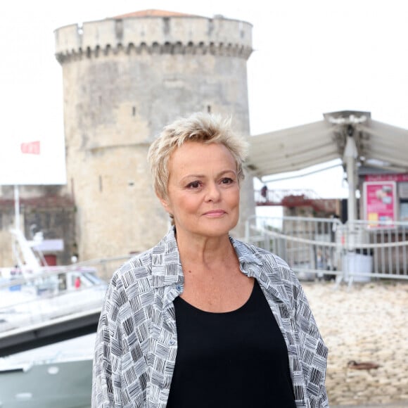 Muriel Robin - Photocall de la série "Mon Ange" lors du Festival de la Fiction de La Rochelle. Le 18 septembre 2021 © Jean-Marc Lhomer / Bestimage