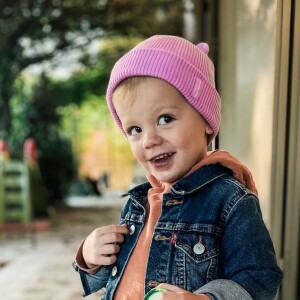 Léon, le fils de Laurent Ournac, octobre 2021