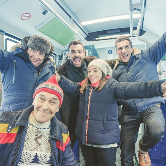 Episode spécial ski pour "Camping Paradis"