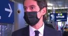 Gabriel Attal présente les mesures drastiques pour les vols en provenance d'Afrique australe pour limiter la propagation de variant Omicron - Roissy-Charles-de-Gaulle
