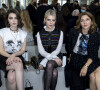 Anamaria Vartolomei, Lucy Boynton et Sofia Coppola assistent au défilé de mode Chanel, collection Métiers d'Art 2021-2022 au 19M. Paris, le 7 décembre 2021 © Olivier Borde / Bestimage