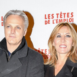 Mathieu Petit et sa compagne Mathilde Seigner - Avant-première du film "Les tÍtes de l'emploi" au complexe cinématographique parisien Gaumont-Opéra à Paris, France, le 14 novembre 2016. © Pierre Perusseau/Bestimage