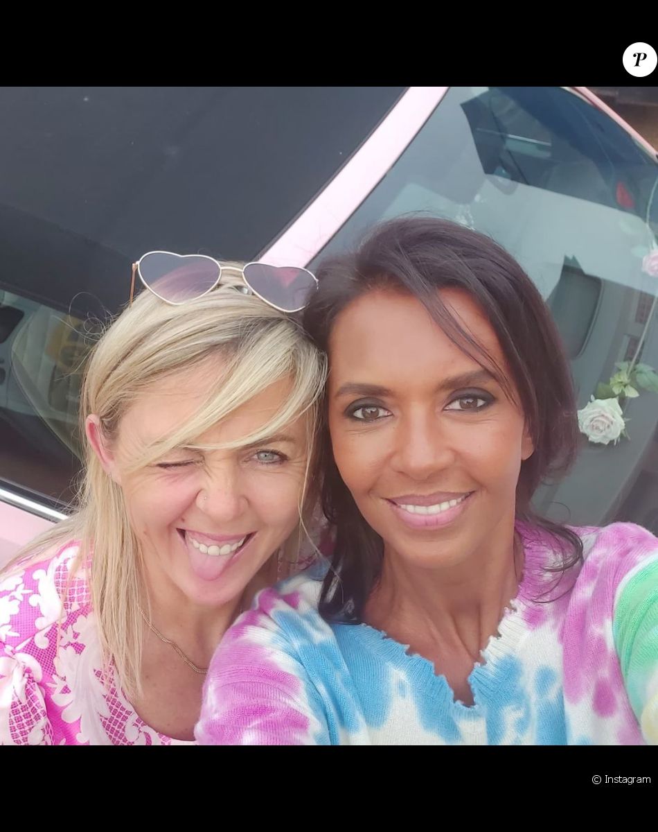 Nathalie de "L'amour est dans le pré 2021" avec Karine Le Marchand