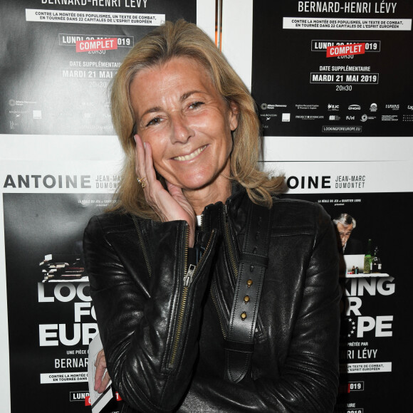 Claire Chazal - People à la générale de la pièce de Bernard-Henri Levy, "Looking For Europe" au théâtre Antoine à Paris le 21 mai 2019. © Coadic Guirec/Bestimage 