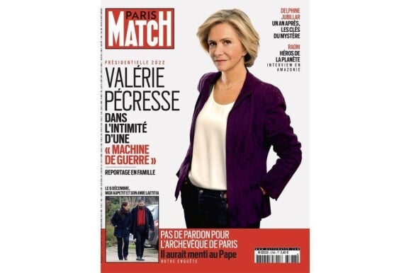 Couverture de "Paris Match", numéro du 9 décembre 2021.