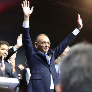 Premier meeting de Eric Zemmour, candidat à l'élection présidentielle avec son parti "Reconquête !" à Villepinte le 5 décembre 2021
