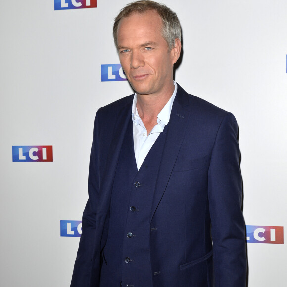 Julien Arnaud lors du photocall de la conférence de rentrée de la chaine LCI à Boulogne Billancourt le 30 août 2017. © Coadic Guirec / Bestimage