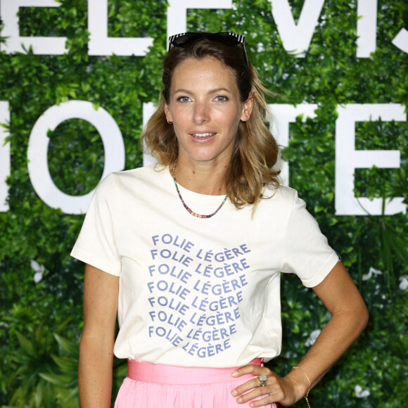 Elodie Varlet pour la série Plus belle la vie, sur le photocall du 60eme Festival de Télévision de Monte-Carlo au Grimaldi Forum à Monaco le 19 juin 2021. 