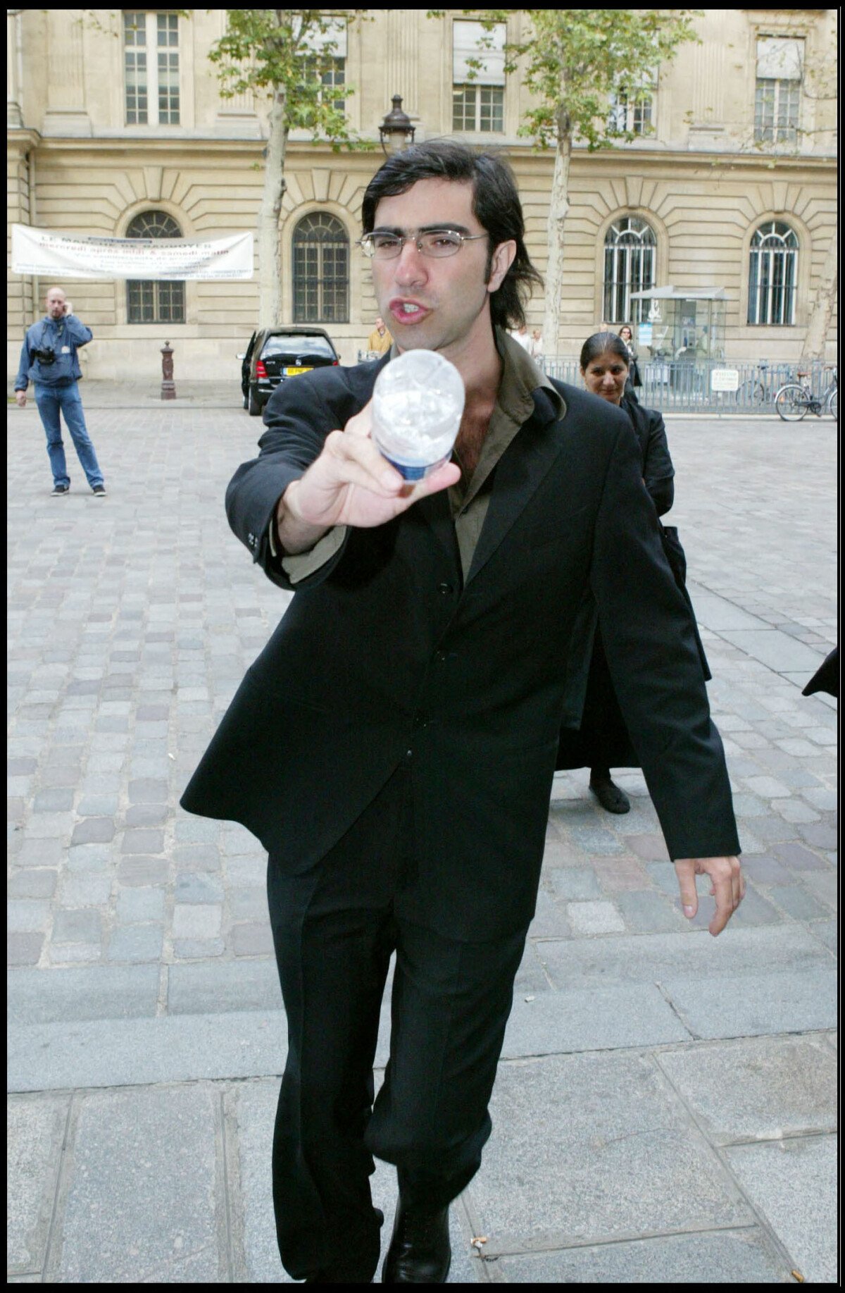 Photo : David Moreau au mariage de Patrick Bruel à la mairie de du 4ème  arrondissement de Paris. - Purepeople