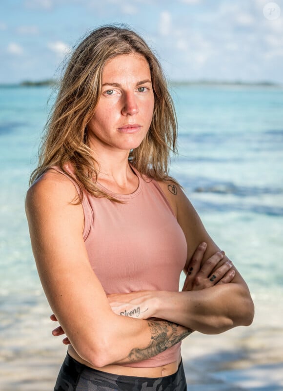 Alix dans "Koh-Lanta, La Légende", émission spéciale célébrant le vingtième anniversaire du jeu de survie de TF1.