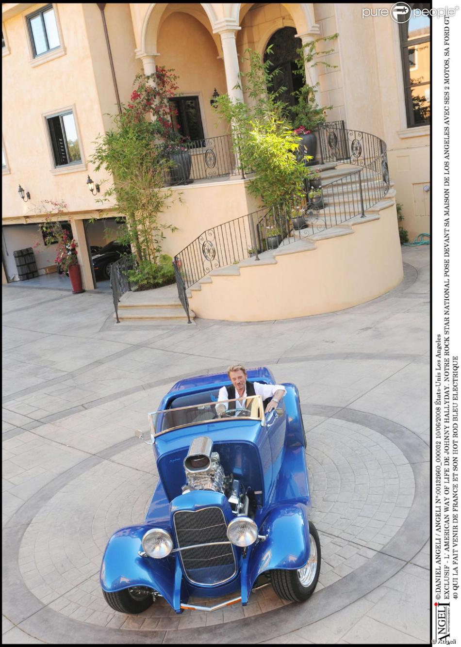 La Villa Rose De Johnny Et Laeticia Hallyday Sur Beverly Hills A Beverly Glen Purepeople
