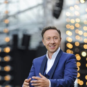 Stéphane Bern en backstage lors de l'évènement "Le Concert de Paris" depuis le Champ-de-Mars à l'occasion de la Fête Nationale du 14 Juillet 2021. © Perusseau-Veeren/Bestimage