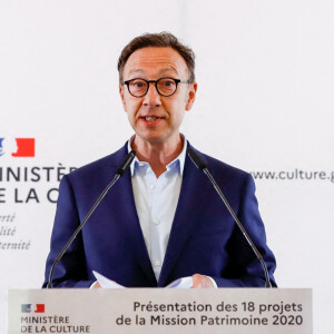 Stéphane Bern - Présentation des 18 projets de la Mission Patrimoine 2020 au ministère de la Culture à Paris le 30 juin 2020. La mission patrimoine confiée à S.Bern contribue à la sauvegarde du patrimoine français dans toute sa diversité. © Jack Tribeca / Bestimage 