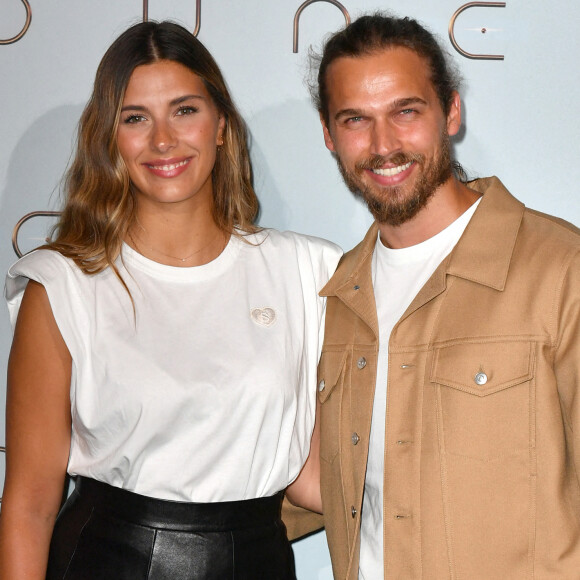 Camille Cerf et son compagnon Théo Fleury - Projection du film "Dune" au cinéma Le Grand Rex à Paris  © Veeren/Bestimage 