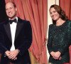 Le prince William, duc de Cambridge, et Kate Catherine Middleton, duchesse de Cambridge, au "Royal Variety Performance 2021" au Royal Albert Hall à Londres. Le 18 novembre 2021 