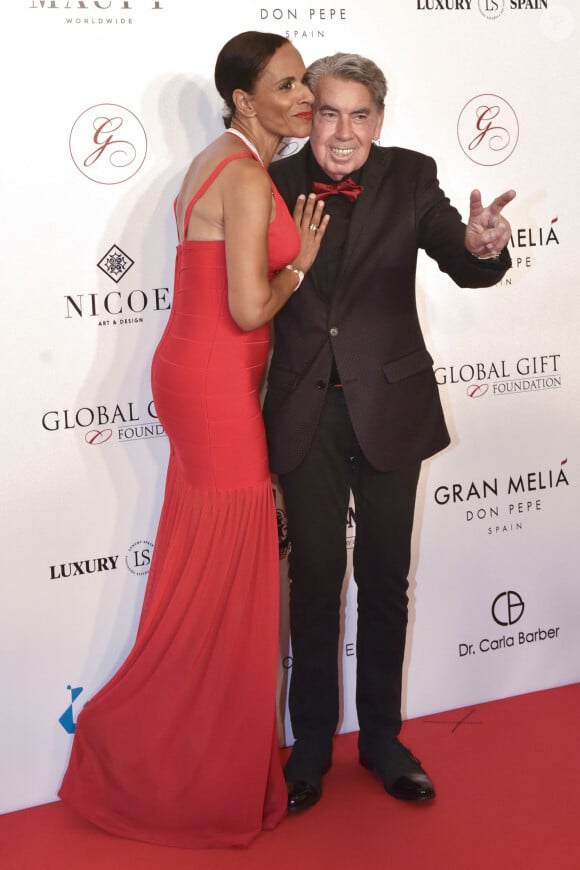 Manolo Santana au photocall de la soirée "Global Gift Gala" à Marbella, le 29 juillet 2018. 