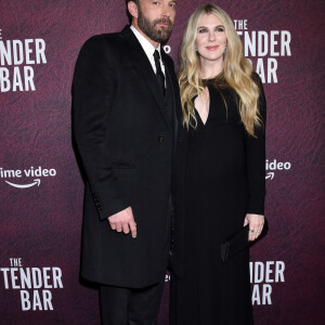 Ben Affleck et Lily Rabe assistent à l'avant-première du film "The Tender Bar" au TCL Chinese Theatre. Los Angeles, le 12 décembre 2021.