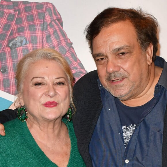 Josiane Balasko et Didier Bourdon - Avant-première du film "Mes très chers enfants" au cinéma UGC Bercy à Paris, le 13 décembre 2021. © Veeren / Bestimage