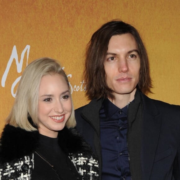 Jazmin Grace Grimaldi et son compagnon Ian Mellencamp - Avant-première du film "Mary Queen of Scots" au "Paris Theatre" à New York, le 4 décembre 2018.