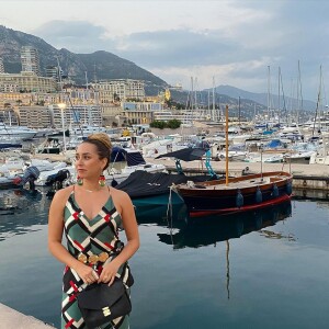 Jazmin Grace Grimaldi, la fille aînée du prince Albert, à Monaco sur Instagram, 2021.