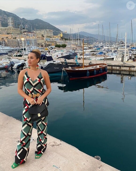 Jazmin Grace Grimaldi, la fille aînée du prince Albert, à Monaco sur Instagram, 2021.