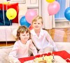 Le prince Jacques et la princesse Gabriella fêtent leurs 7 ans au palais princier, le 10 décembre 2021.