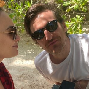 Valérie Bègue et son compagnon Georges Yates