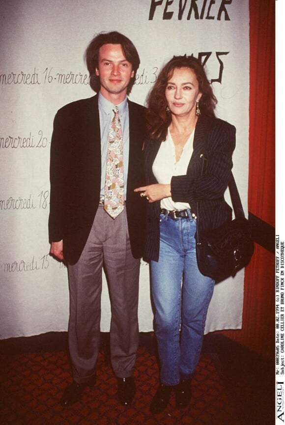 Bruno Finck et Caroline Cellier à la discothèque Colysée en 1992.