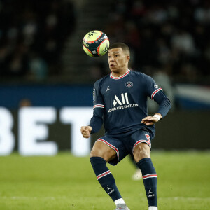 Kylian Mbappé (Paris Saint Germain) - Match de Ligue 1 Uber Eats "PSG contre Monaco (2-0)" au Parc des Princes à Paris le 12 décembre 2021. © Aurélien Morissard/Panoramic/Bestimage