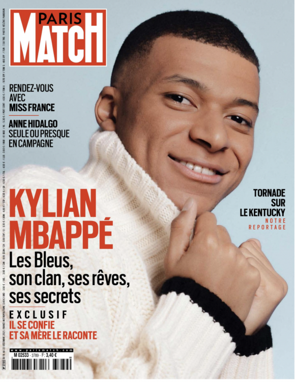 La couverture de Paris Match.