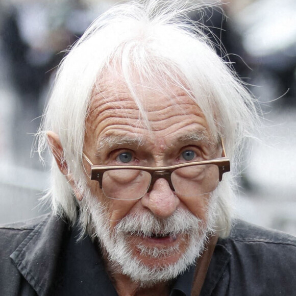 Pierre Richard - Obsèques de Jean-Paul Belmondo en en l'église Saint-Germain-des-Prés, à Paris le 10 septembre 2021. © Cyril Moreau / Bestimage 