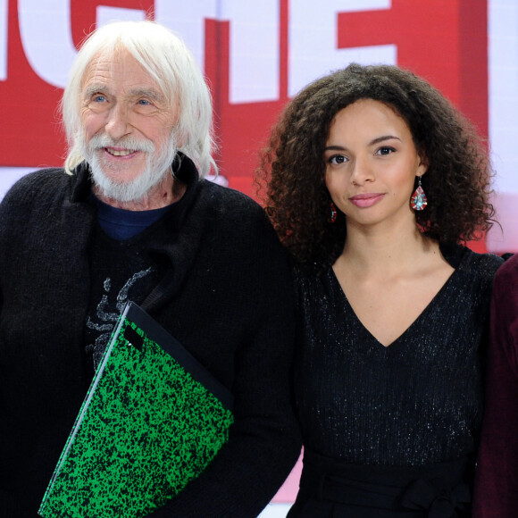 Jane Birkin, Pierre Richard, Maë Defays - Enregistrement de l'émission "Vivement Dimanche" présentée par M.Drucker. © Guillaume Gaffiot / Bestimage 