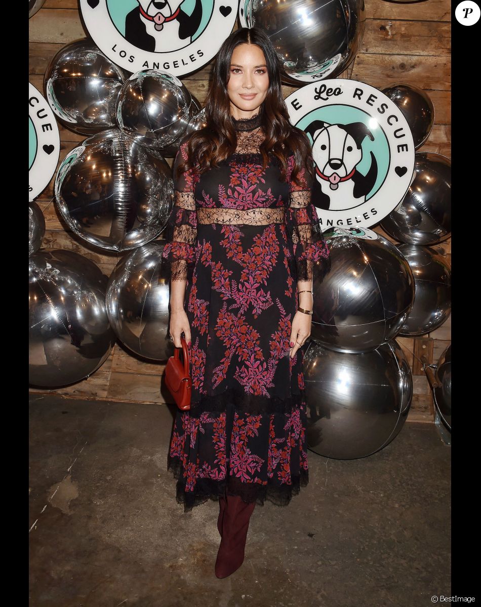 Olivia Munn - Les célébrités à la seconde édition de l'évènement "Love Leo Rescue Cocktail for a Cause" à Los Angeles, le 6 novembre 2019.