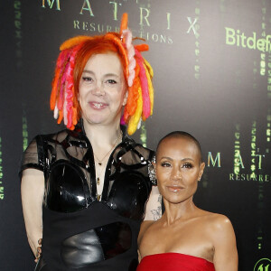 Lana Wachowski et Jada Pinkett Smith attend ''The Matrix Resurrections''  - Première de "The Matrix: Resurrections" à San Francisco, le 18 décembre 2021. (Credit Image: © imageSPACE via ZUMA Press Wire)