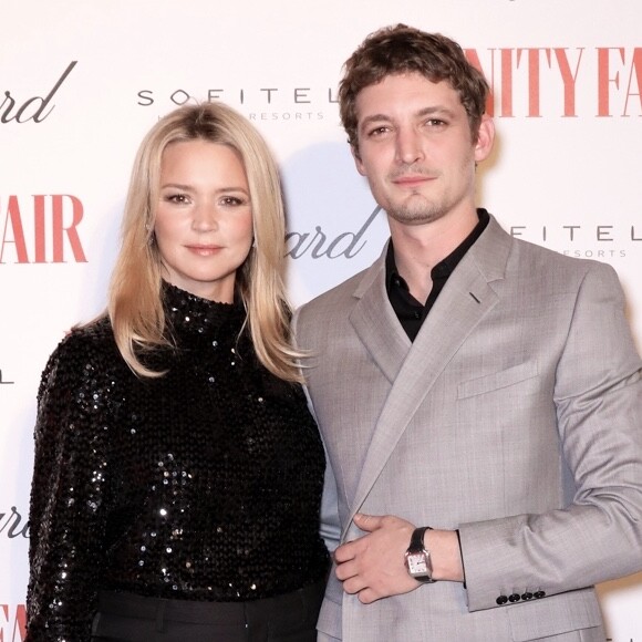 Virginie Efira et Niels Schneider à la soirée Vanity Fair des 50 Français les plus influents à Paris.