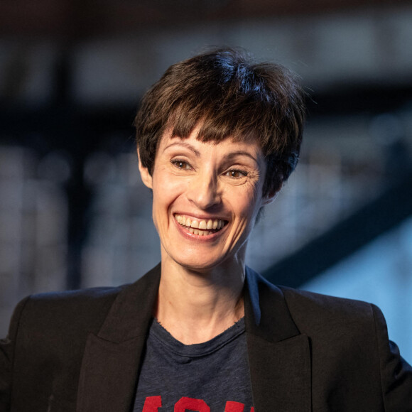 Marie-Claude Pietragalla lors de l'enregistrement de l'émission "Animaux Stars" présentée par Bernard Montiel qui sera diffusée le 10 octobre 2020 à 17h30. © Jeremy Melloul/Bestimage