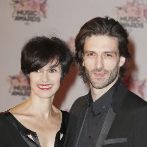 Marie-Claude Pietragalla et son compagnon Julien Derouault - Arrivées à la 17ème cérémonie des NRJ Music Awards 2015 au Palais des Festivals à Cannes, le 7 novembre 2015. © Christophe Aubert via Bestimage