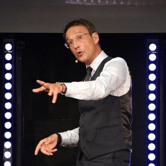 Julien Courbet - Conférence de presse de rentrée du groupe RTL à Paris. © Coadic Guirec / Bestimage