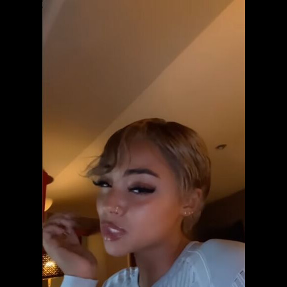 Wejdene de retour en musique sur Instagram, le 22 décembre 2021