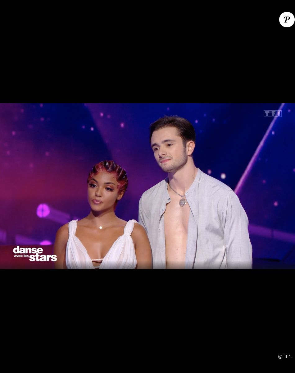 Wejdene et Samuel Texier éliminés de "Danse avec les stars", sur TF1 vendredi 22 octobre 2021.