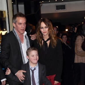 Avant-première du film "Café de Flore" avec le réalisateur Jean-Marc Vallée, Vanessa Paradis et Kévin Parent à Paris en 2012.