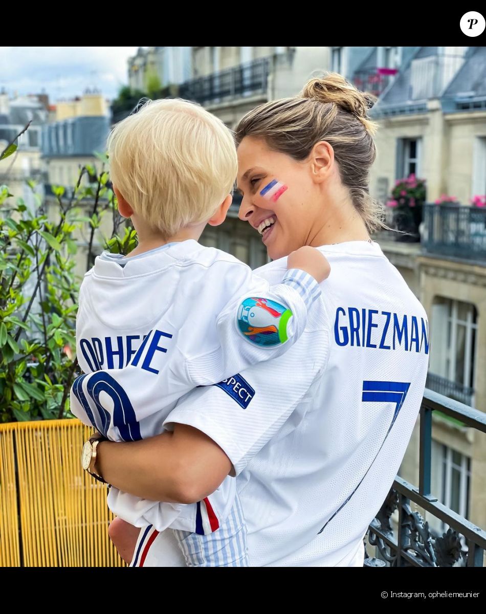 Ophélie Meunier et son fils Joseph sur Instagram, le 28 juin 2021.