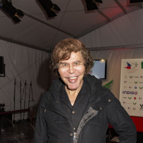 Grichka Bogdanov (Bogdanoff) - Lancement officiel des "Pères Noël Verts" du Secours Populaire sur la place de l'Hôtel de Ville à Paris le 25 novembre 2019. © Jack Tribeca/Bestimage