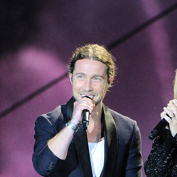 Exclusif - Julien Doré et Hélène Ségara - Enregistrement de l'émission "La chanson challenge" au Château de Chambord, qui sera diffusée le 26 juin 2021 sur TF1. © Gaffiot-Moreau / Bestimage