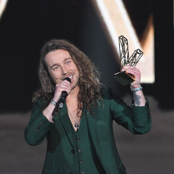 Julien Doré (Victoire de la musique, catégorie "création audiovisuelle", pour son clip "Nous") - 36ème édition des Victoires de la Musique à la Seine Musicale à Boulogne-Billancourt, France, le 12 février 2021. © Coadic Guirec/Bestimage